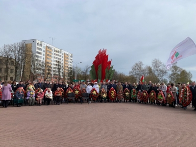 Придвинье приняло участие в митинге, посвященном годовщине победы в Великой отечественной войне